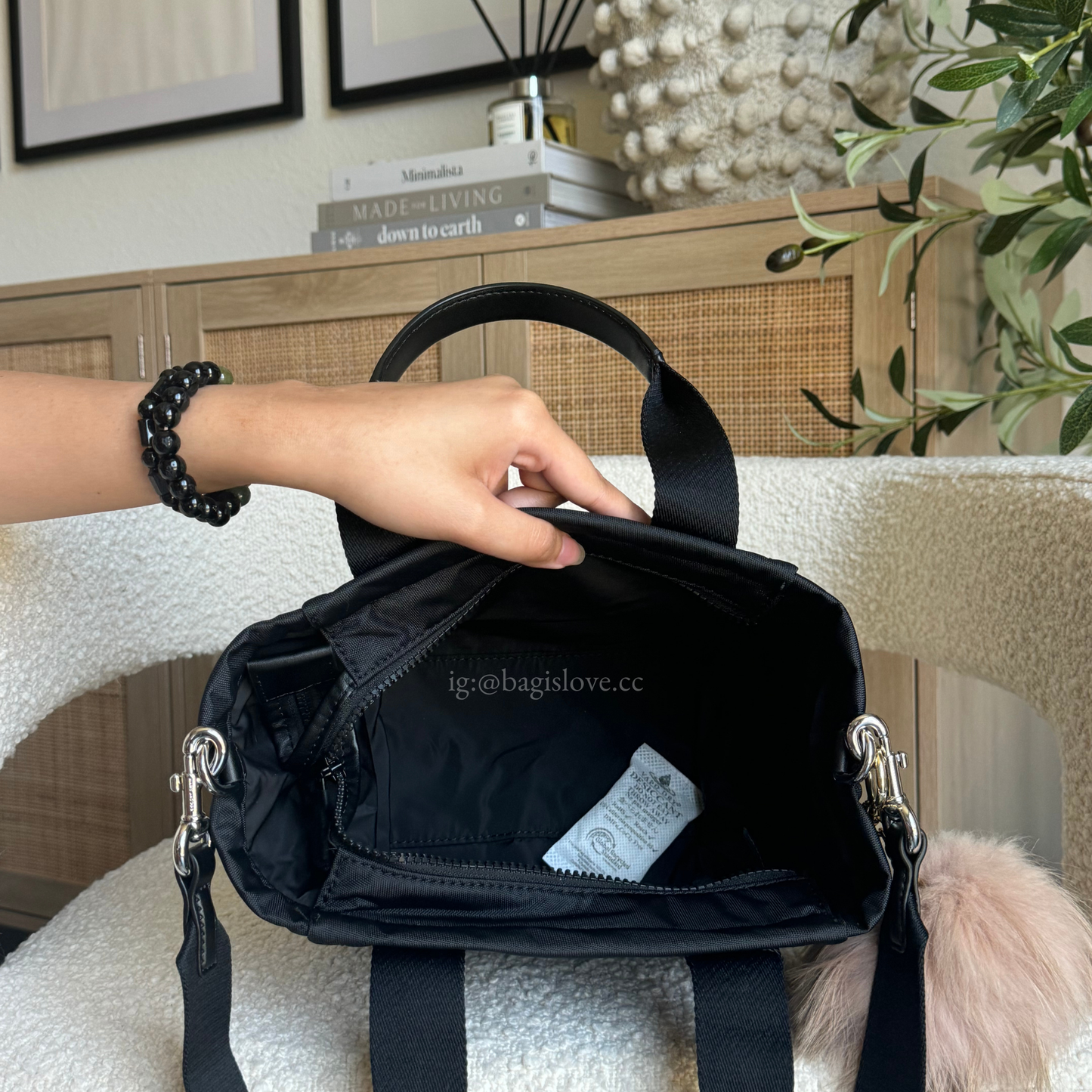 Small Nylon Marc Jacobs Tote