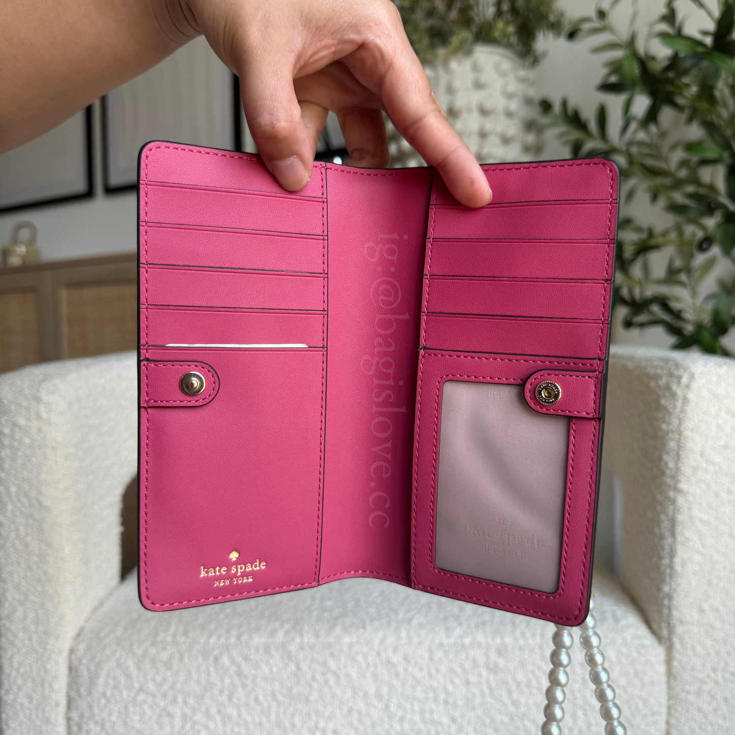 Madison Large Slim Wallet in Teracotta Pink (8-10 weeks arrival 📦🌊)