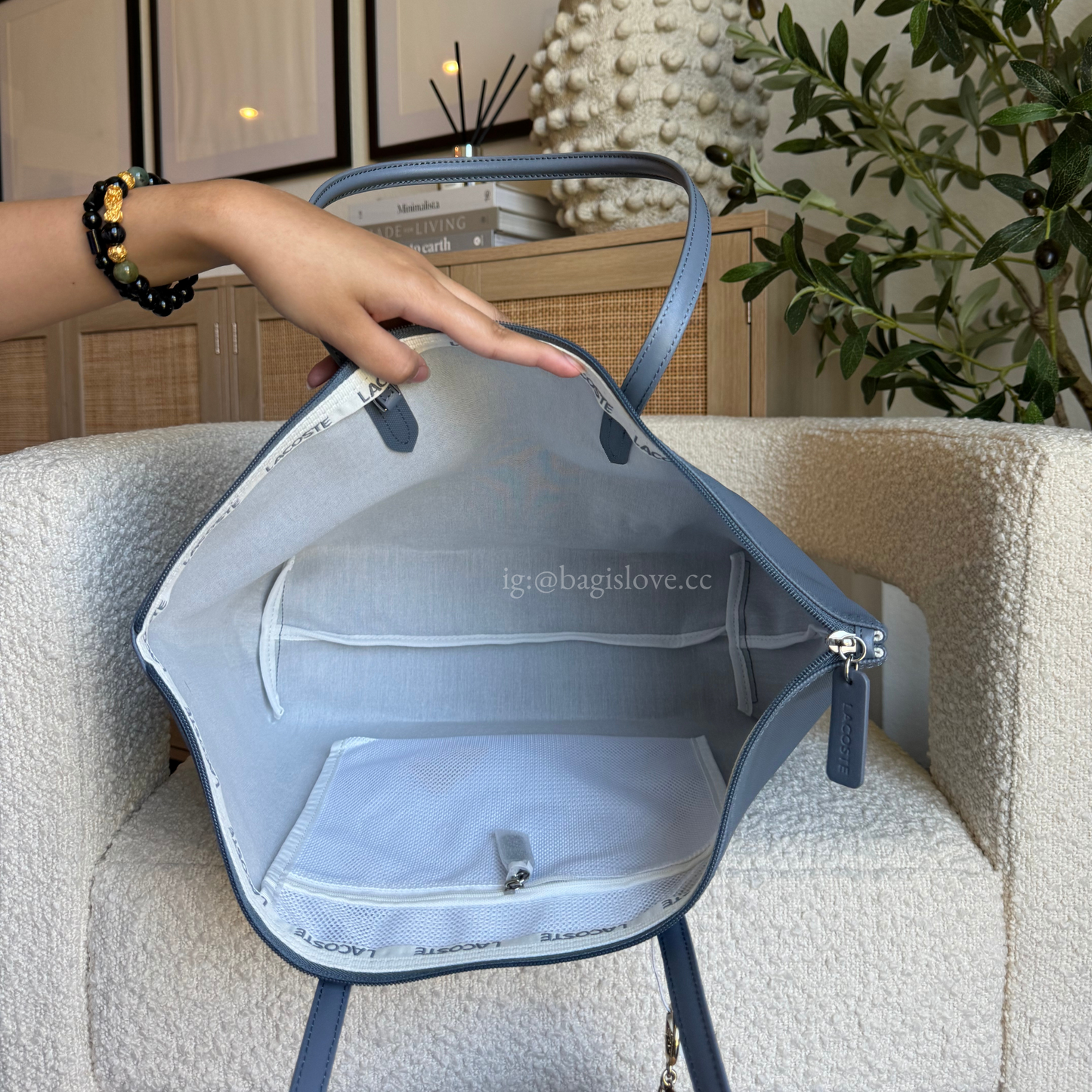 Women's Large L.12.12 Concept Tote in Flint Stone (8 weeks eta 🌊)
