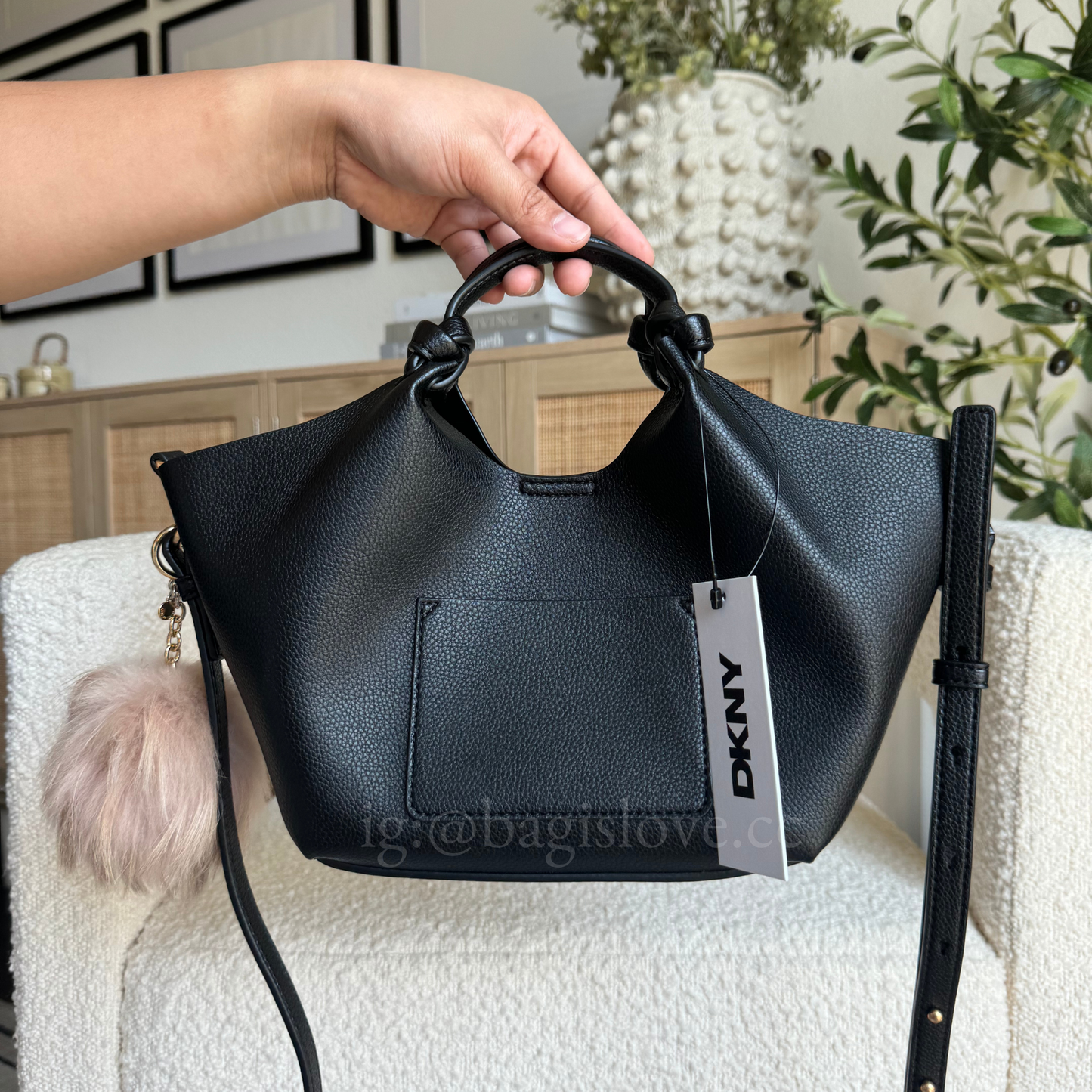 Paula Small Commuter Tote in Black (8-10 weeks arrival 📦🌊)