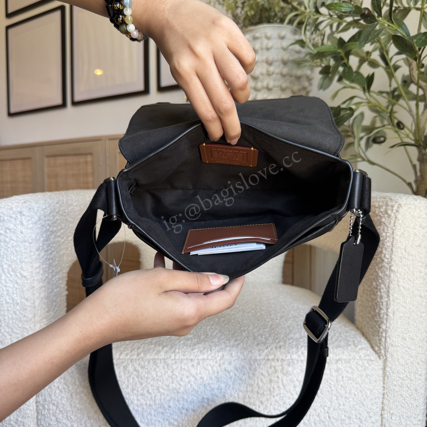 Jack Small Flap Crossbody Bag In Signature Canvas (in- transit✨)