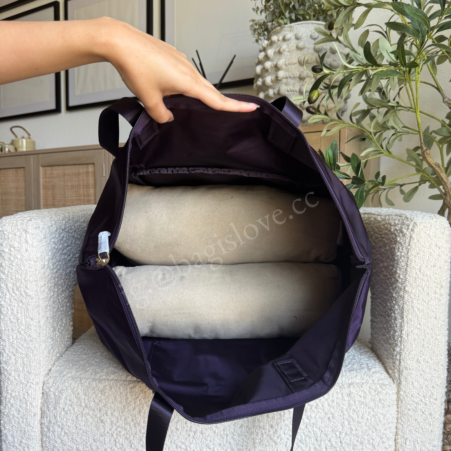 Tumi Packable Backpack in Blackberry (in-transit 8-10 weeks arrival📦)