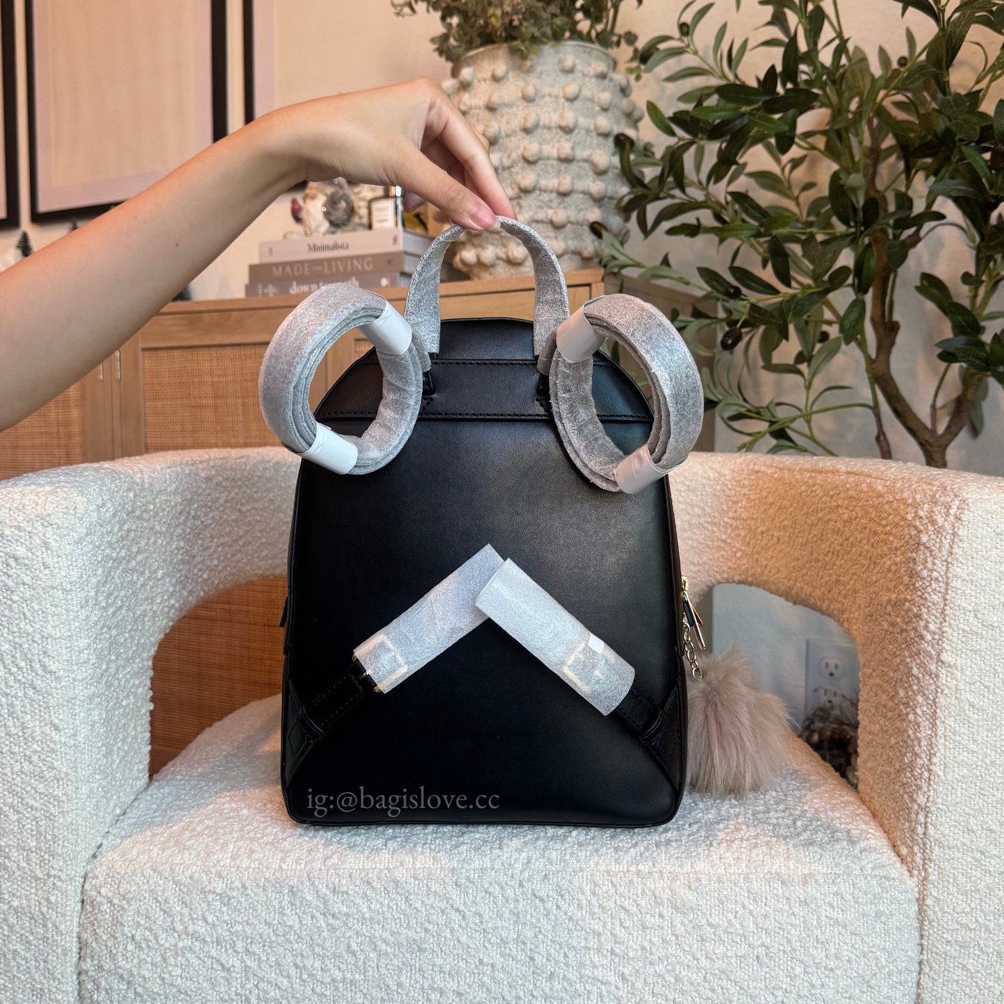 Jaycee Medium Pebbled Leather Backpack (8 weeks etaππ¦)