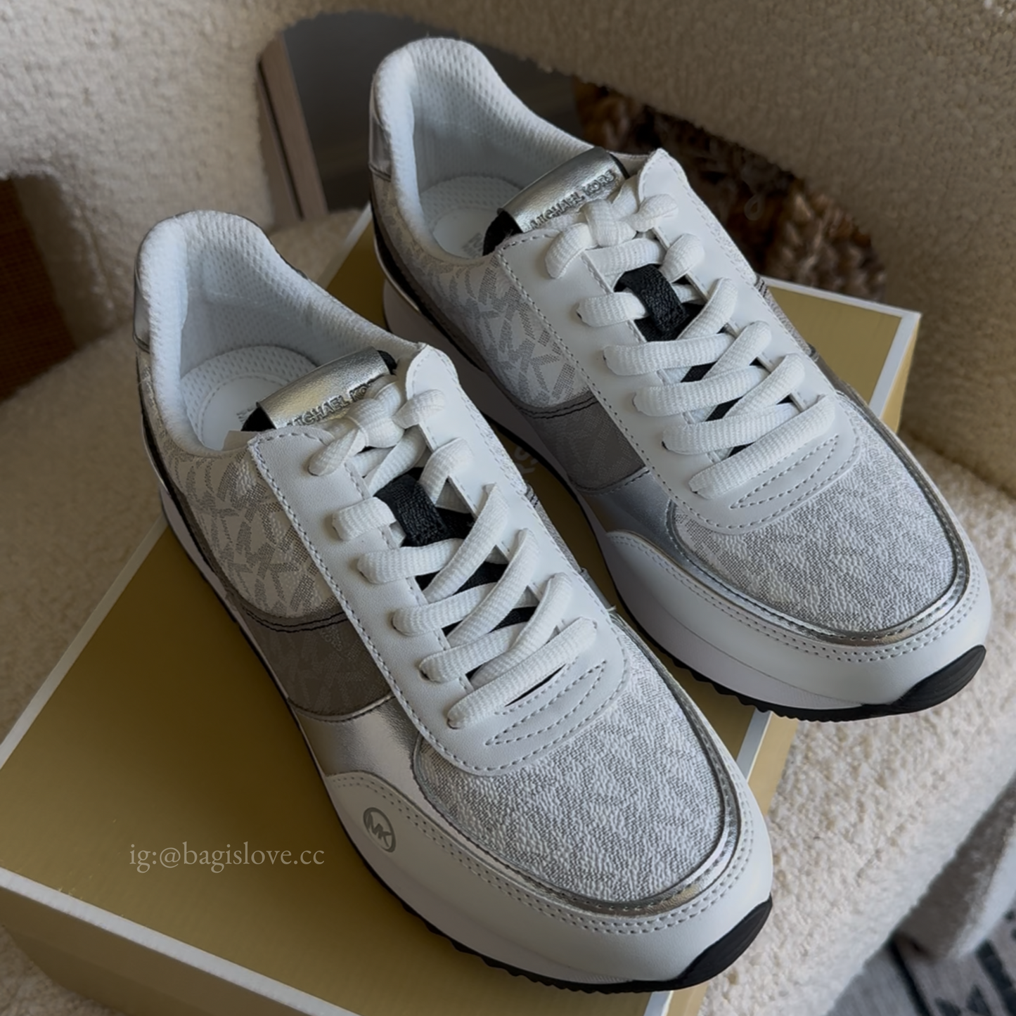 Andi Color-Block Logo Trainers (8 weeks arrival 🌊📦)