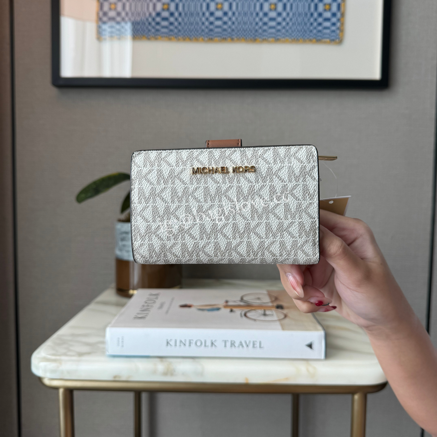 Medium Signature Logo Wallet