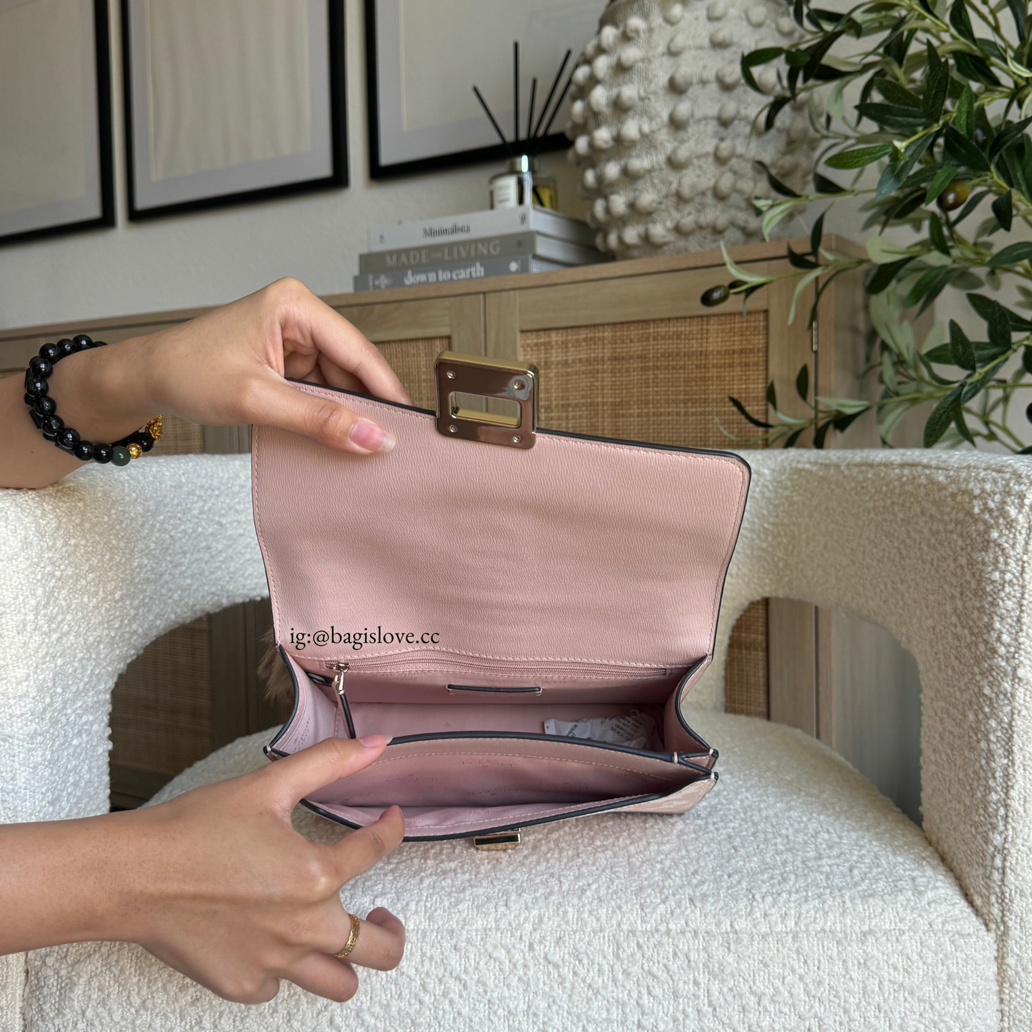 Spade Flower Small Flap Shoulder Bag in Rose Smoke Multi (8 weeks eta🌊📦)