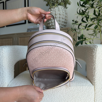 Jaycee Medium Logo Backpack in Pink (8-10 weeks arrival 📦🌊)