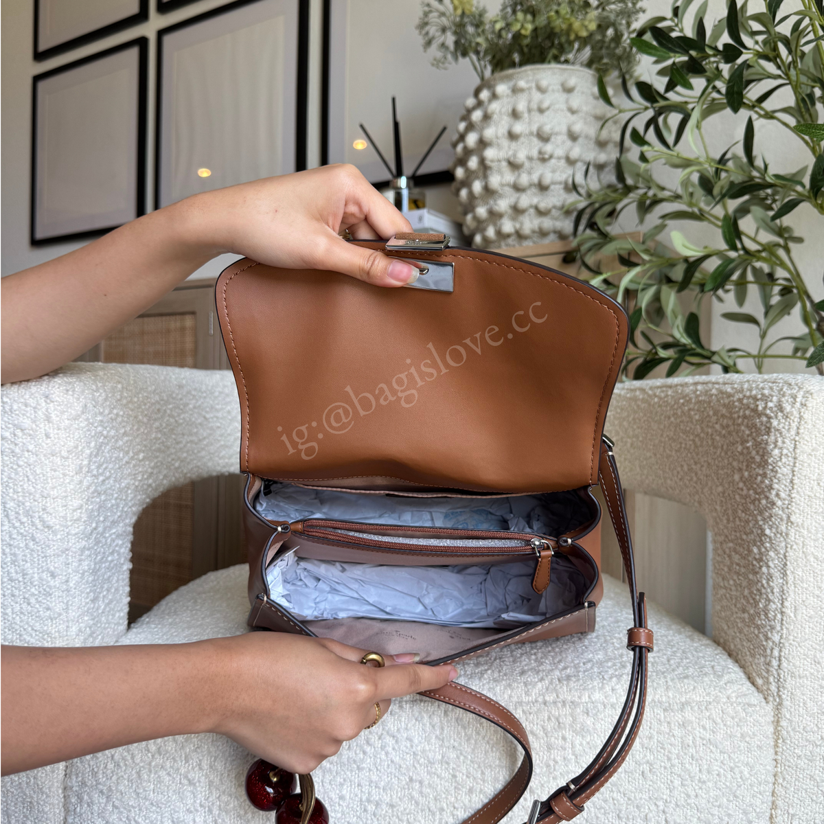 Riley Suede Top Handle Bag