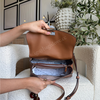 Riley Suede Top Handle Bag