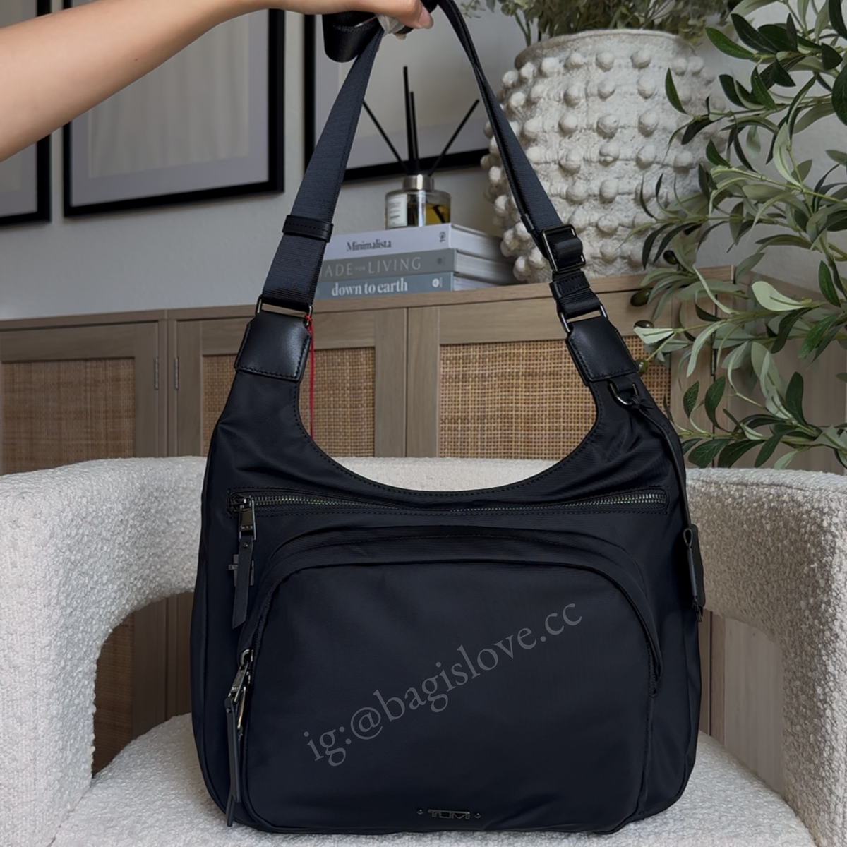 Voyageur Sutton Nylon Crossbody Shoulder Bag