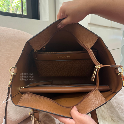 Maisie 3 in 1 Leather Large Tote