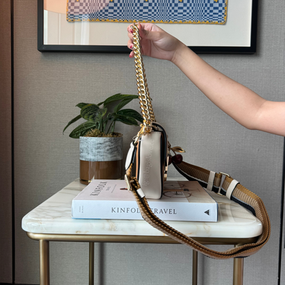 The Tan J Marc Shoulder Bag