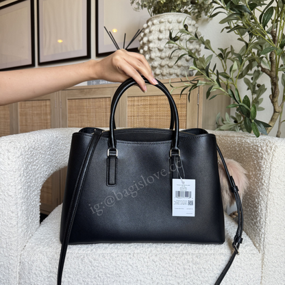 Thompson Street Satchel Bag in Black (in-transit)✨✈️