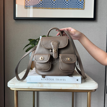 Hadley Backpack in Dark Stone