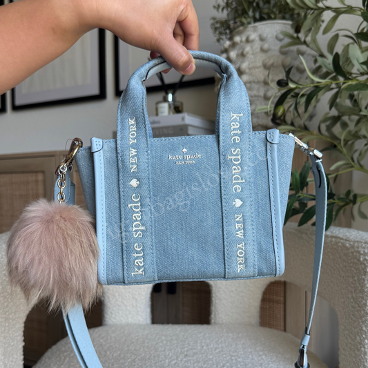 Kip Denim Mini Tote (in-transit 8-10 weeks arrival📦)