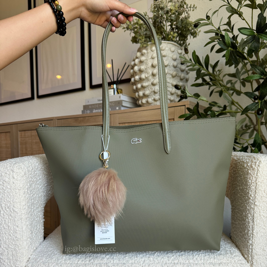 Women's Large L.12.12 Concept Tote in Kaki Green  (8 weeks eta 🌊)