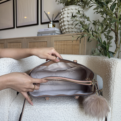 Thompson Street Satchel Bag in Brown (in-transit)✨✈️