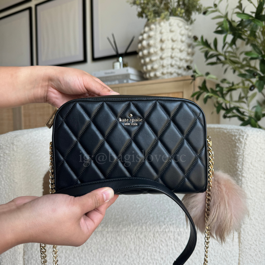 Carey Chain Camera Bag in Black (8-10 weeks arrival 📦🌊)