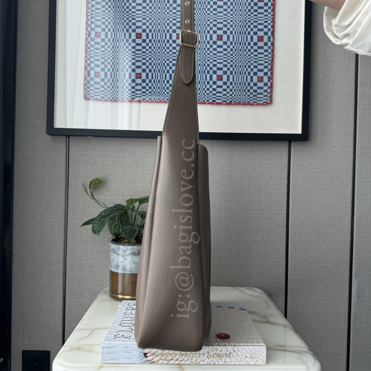 Hadley Convertible Crossbody Bag in Dark Stone