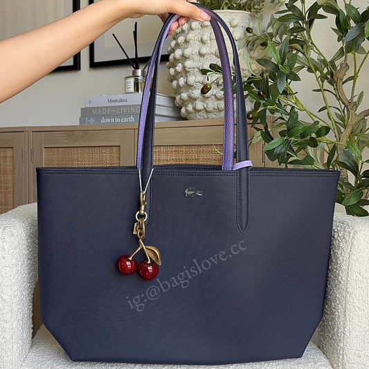 Anna Reversible Tote Bag in Black and Purple (in transit)✨🌊