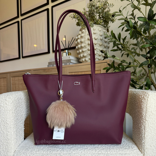 Women's Large L.12.12 Concept Tote in Expresso Red (in transit 📦)