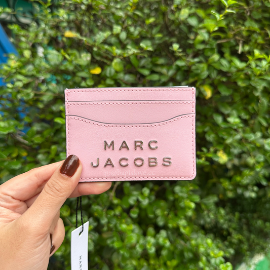 Marc Jacobs Card Case In Pink