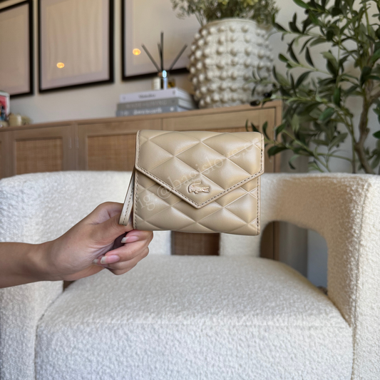 Crocodelle Leather Billfold in Tan
