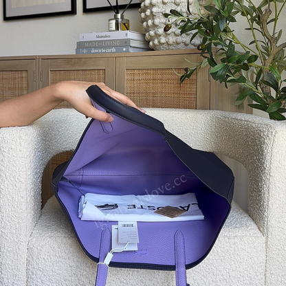 Anna Reversible Tote Bag in Black and Purple (in transit)✨🌊