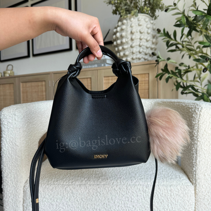 Paula Small Commuter Tote in Black (8-10 weeks arrival 📦🌊)