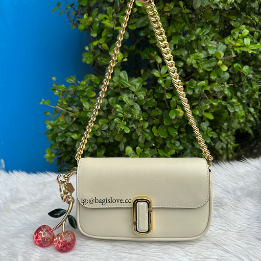 The J Marc Shoulder Bag in Cream