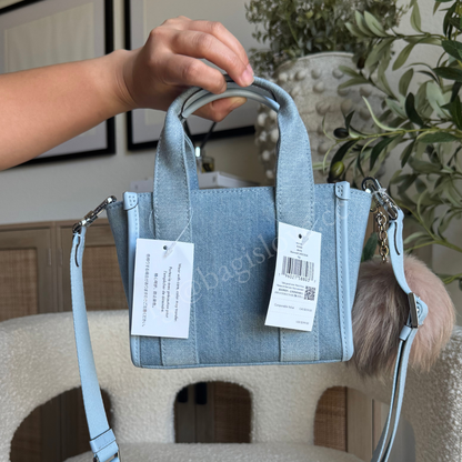 Kip Denim Mini Tote (in-transit 8-10 weeks arrival📦)