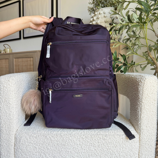Tumi Packable Backpack in Blackberry (in-transit 8-10 weeks arrival📦)