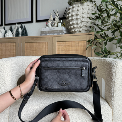 Elias Crossbody In Signature Canvas