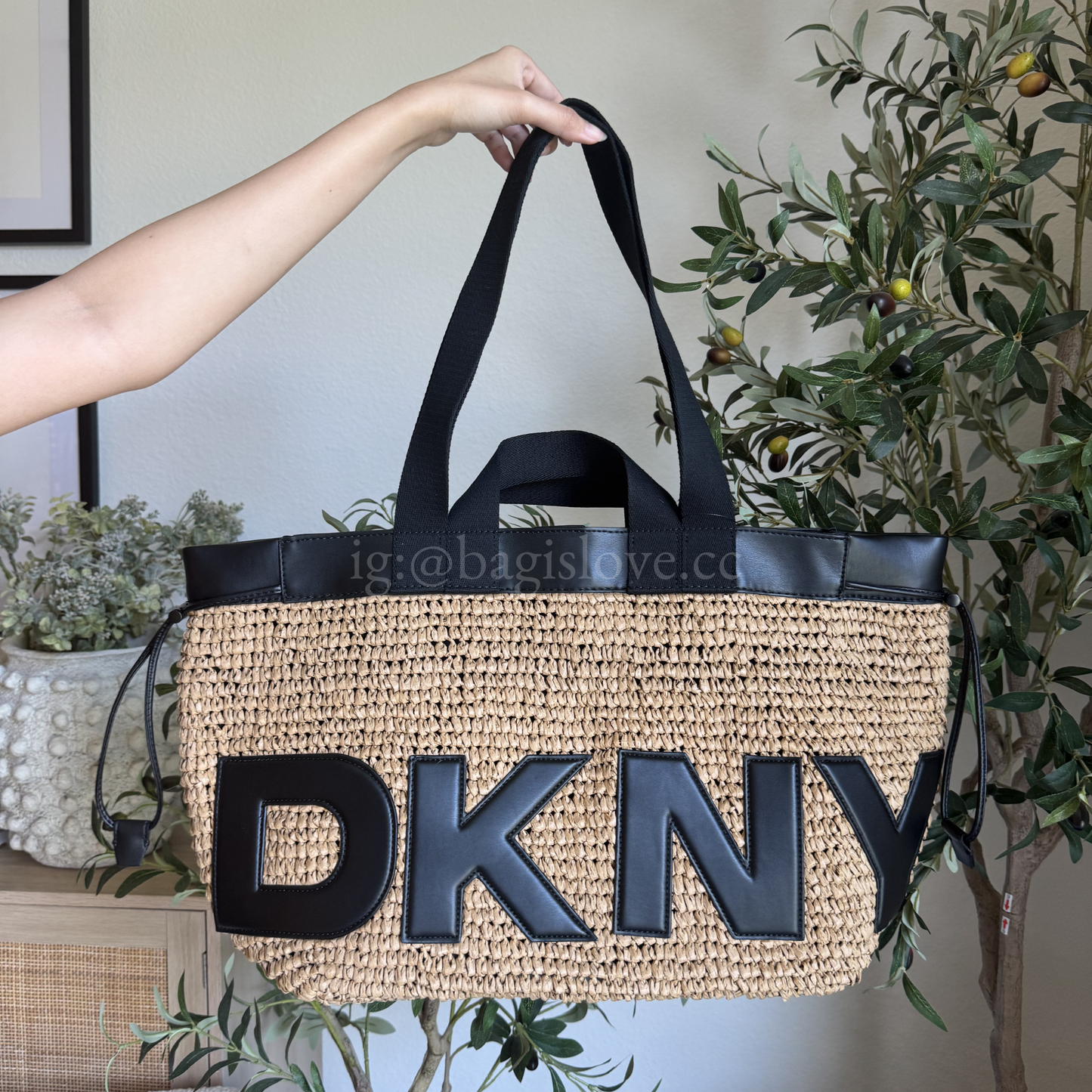 Bardot Extra Large Raffia Tote Bag (in transit)✨🌊