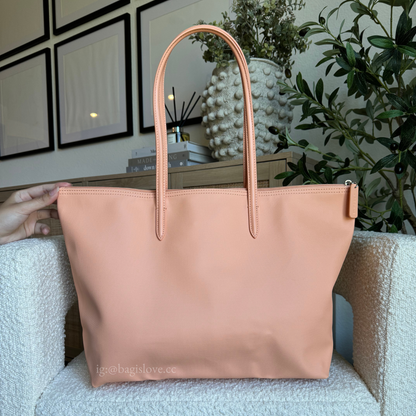 Women's Large L.12.12 Concept Tote in Reseda Pink in Recifal Orange  (8 weeks eta 🌊)