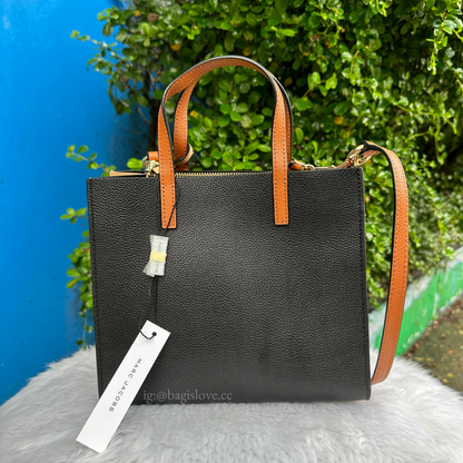 Mini Grind Colorblock Leather Tote