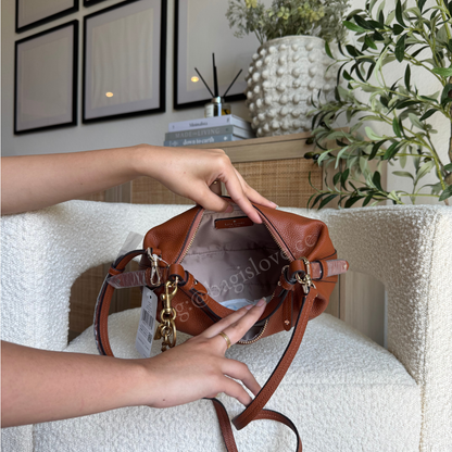 Selene Shoulder Bag in Brown