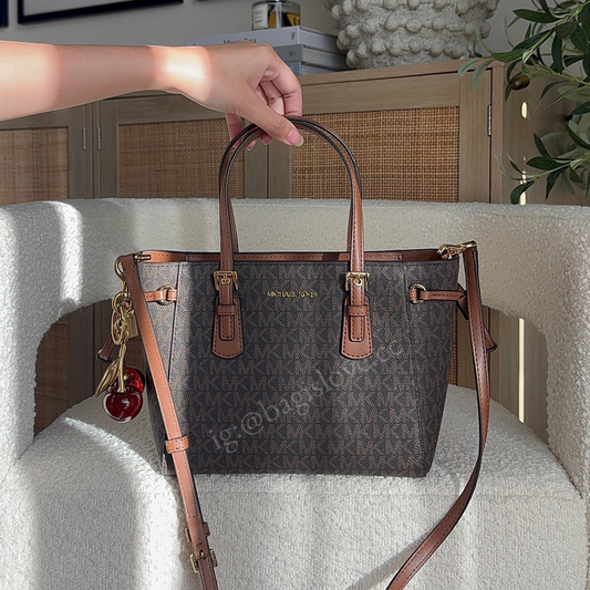 Voyager Extra-Small Signature Logo Convertible Crossbody Bag (in transit)✈️✨