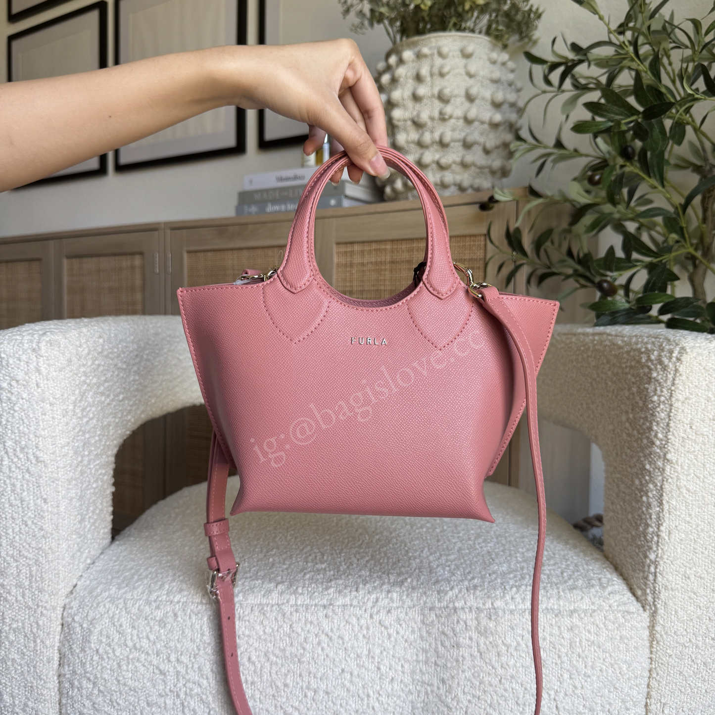 Thelma Mini Tote in Pink (in- transit✨)