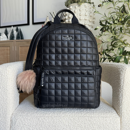 Camden Quilted Large Backpack