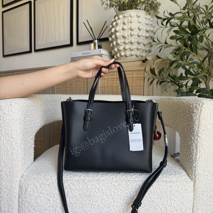 Mollie Tote Bag 25 in Black (in- transit✨)