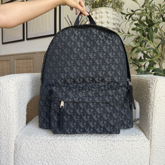 Allover Monogram Logo Backpack (in- transit✨)