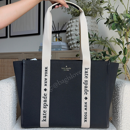 Kip Canvas Large Tote Bag