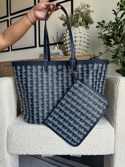 Women's Zely Tote with Pouch (8-10 weeks arrival 📦🌊)